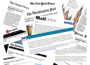 El artículo ha aparecido en una veintena de medios de EEUU y Reino Unido web El artículo ha aparecido en una veintena de medios de EEUU y Reino Unido web