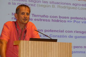 Laurent Duret expuso en el XII Congreso Internacional del Terroir el trabajo que realiza para la D.O Laurent Duret expuso en el XII Congreso Internacional del Terroir el trabajo que realiza para la D.O