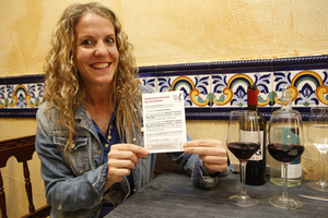 Ganadora de una degustación exclusiva Ganadora de una degustación exclusiva