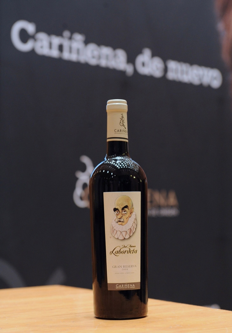 Las botellas de vino “gran reserva josé antonio labordeta” se destinarán a un fin social