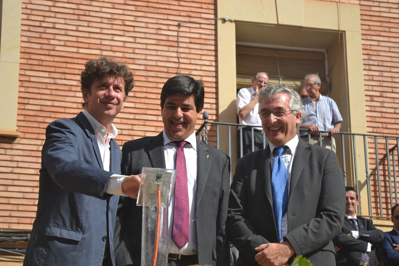 Gabino Diego: “hoy soy invitado de honor, pero a partir de mañana me considero ya embajador de los vinos de Cariñena”