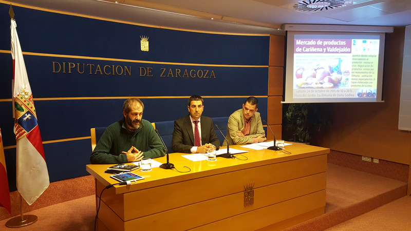 La D.O.P. Cariñena estará presente en el mercado de productos alimentarios que se celebra este sábado en la almunia