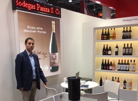 Bodegas Paniza ha participado de nuevo con un stand propio en la feria internacional prowein celebrada en Alemania