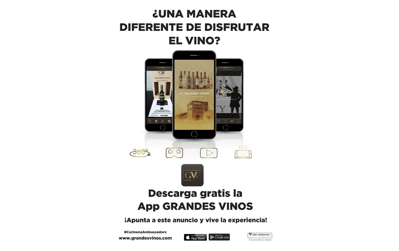 Grandes Vinos lanza al mercado su nueva app