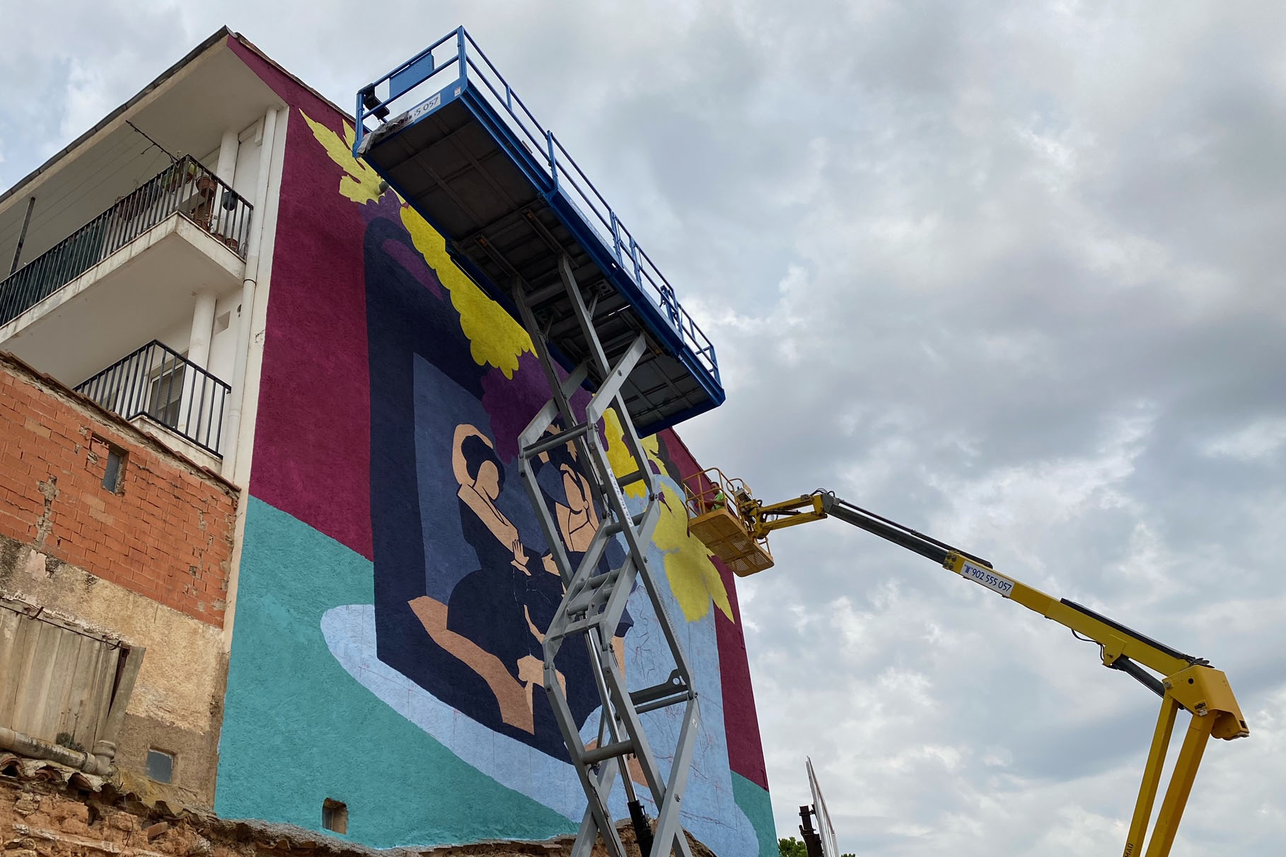 Cariñena Wine & Music Festival rinde homenaje a Goya en su primera edición con dos espectáculos multidisciplinares y un mural sobre la vendimia
