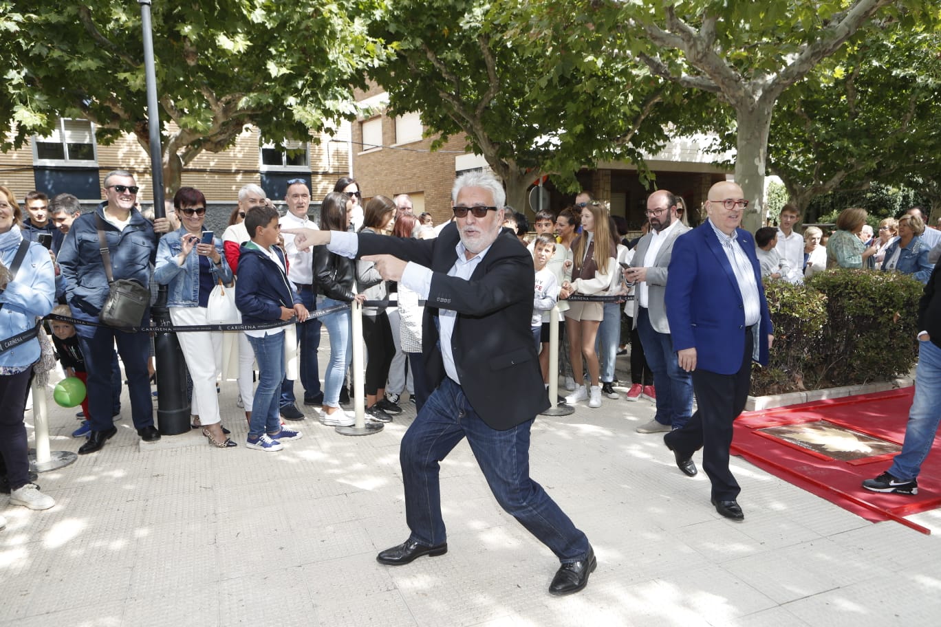 Leo Harlem ha impuesto sus manos en el Paseo de las Estrellas 1