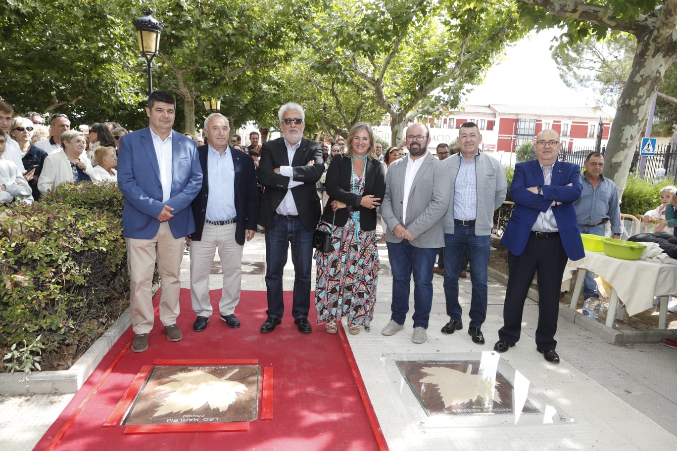 Leo Harlem ha impuesto sus manos en el Paseo de las Estrellas 2