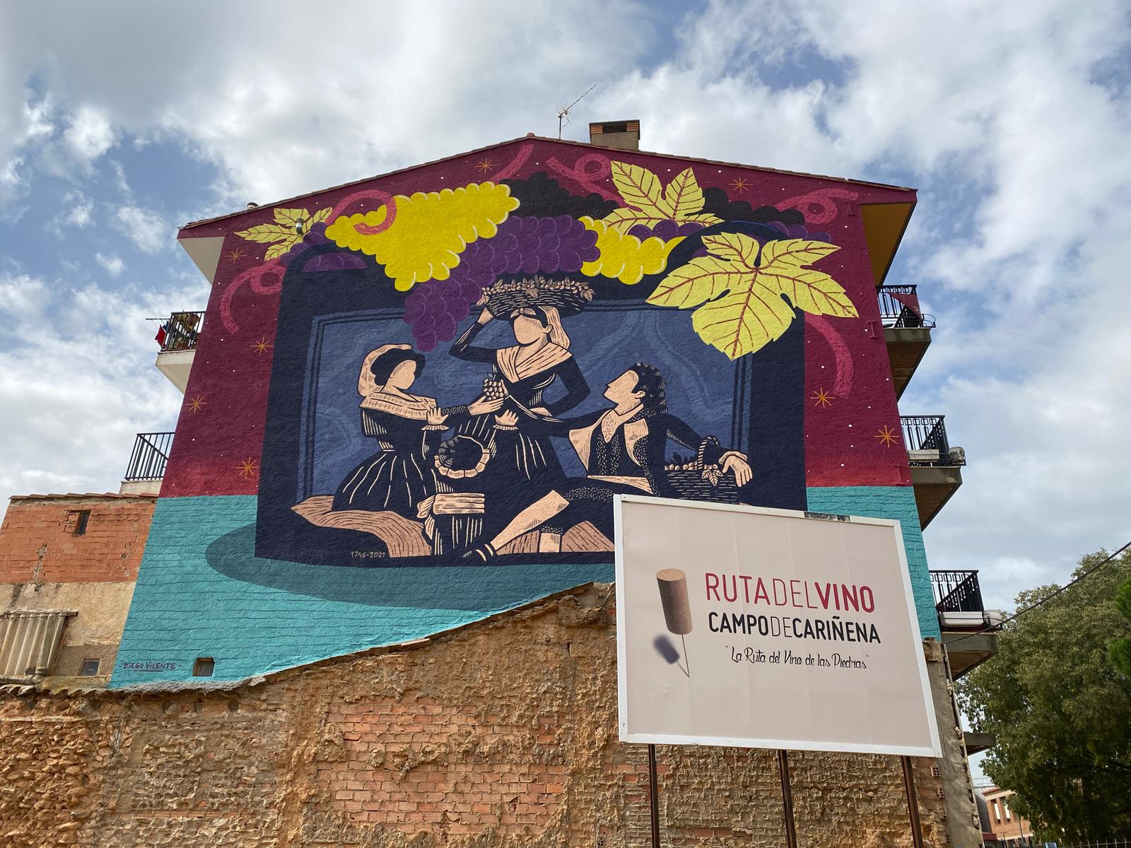Mural Goya ruta