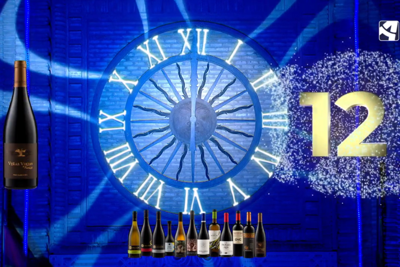 La Colección Premium El Vino de las Piedras, protagonista de la bienvenida a 2023 en Aragón TV