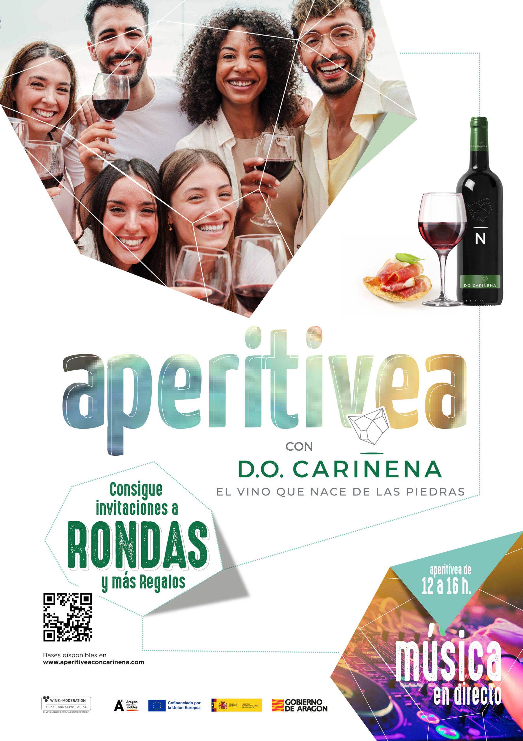 Cartel Aperitivea con DO CARINENA scaled