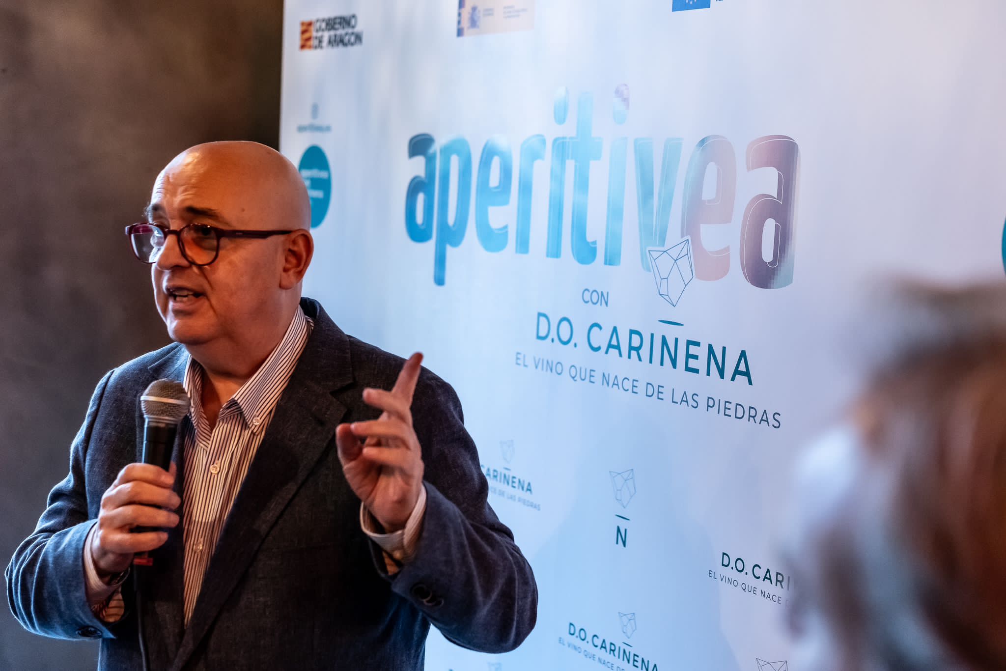 Presentacion de Aperitivea con DO Carinena en Madrid 3 Jose Luis Campos