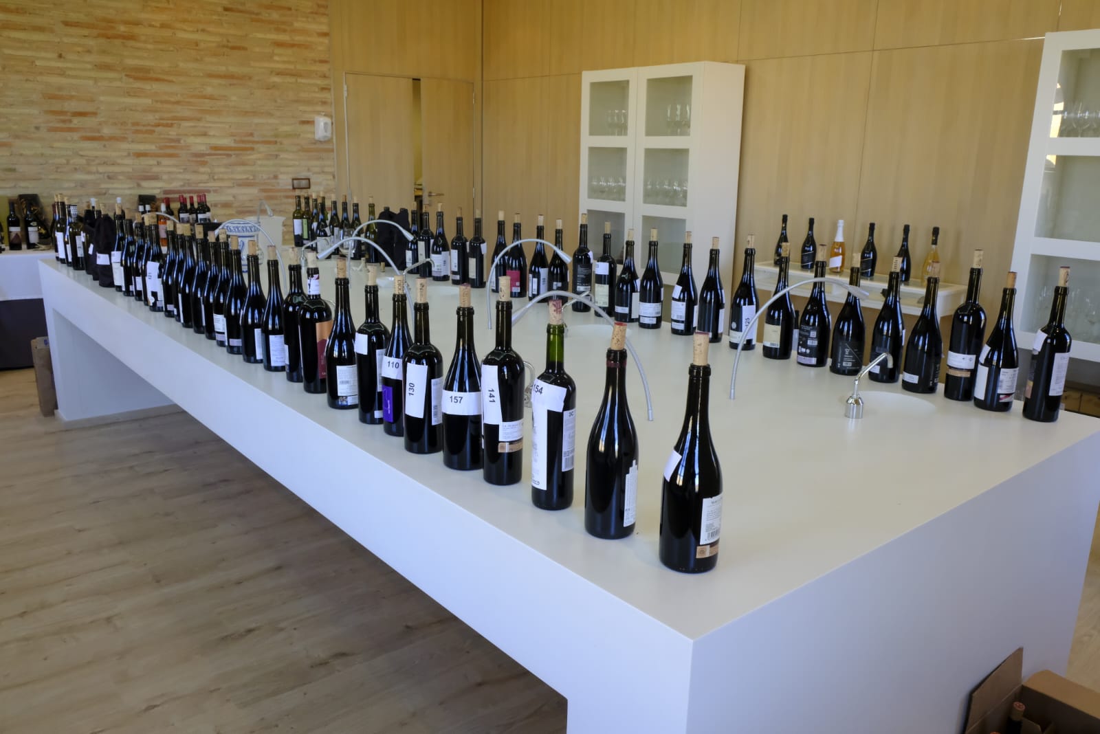 Los 67 vinos presentados al I Concurso Mundial de Carinenas