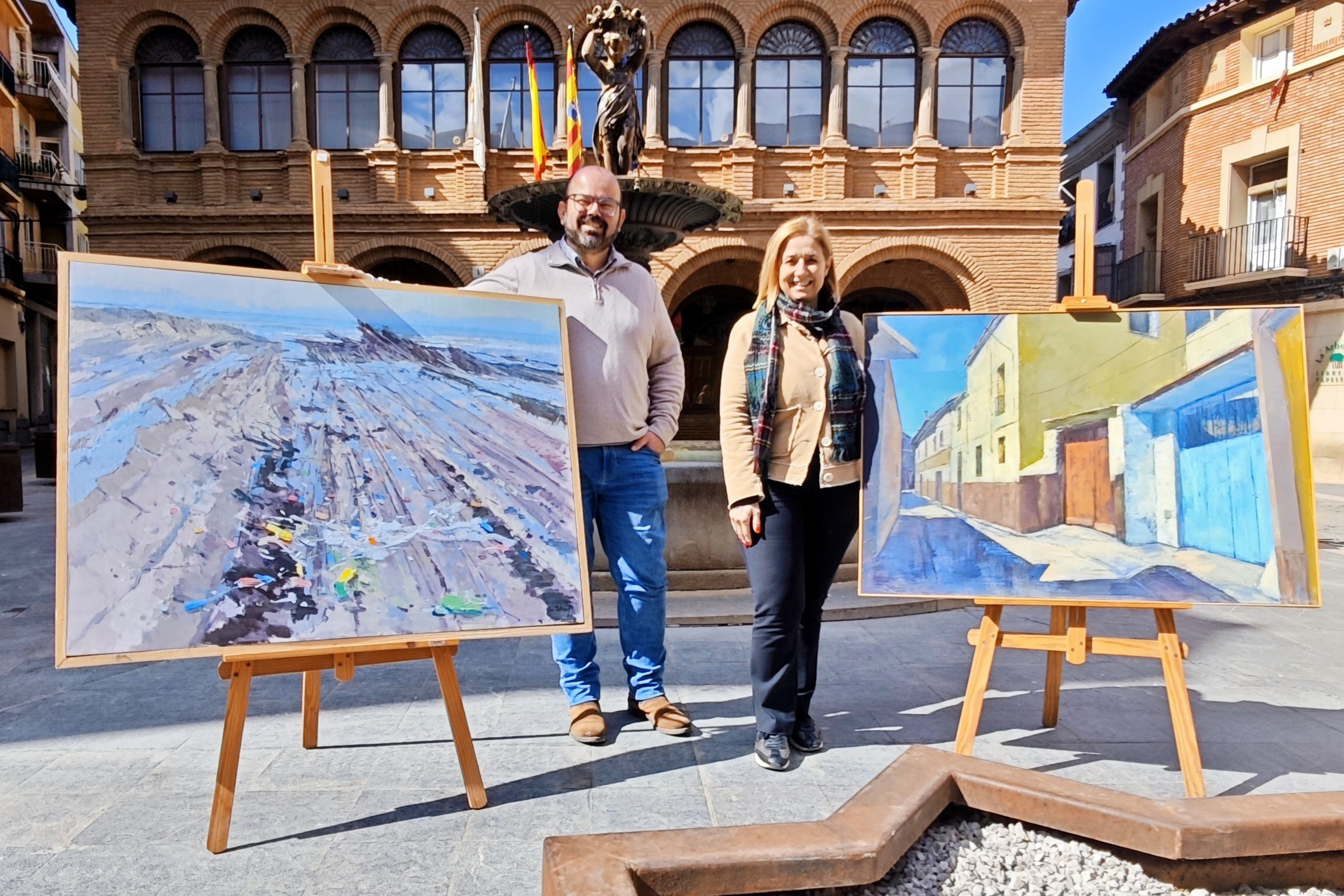 Cariñena fusiona arte y vino en la edición más especial de su veterano Concurso de Pintura Ciudad de Cariñena