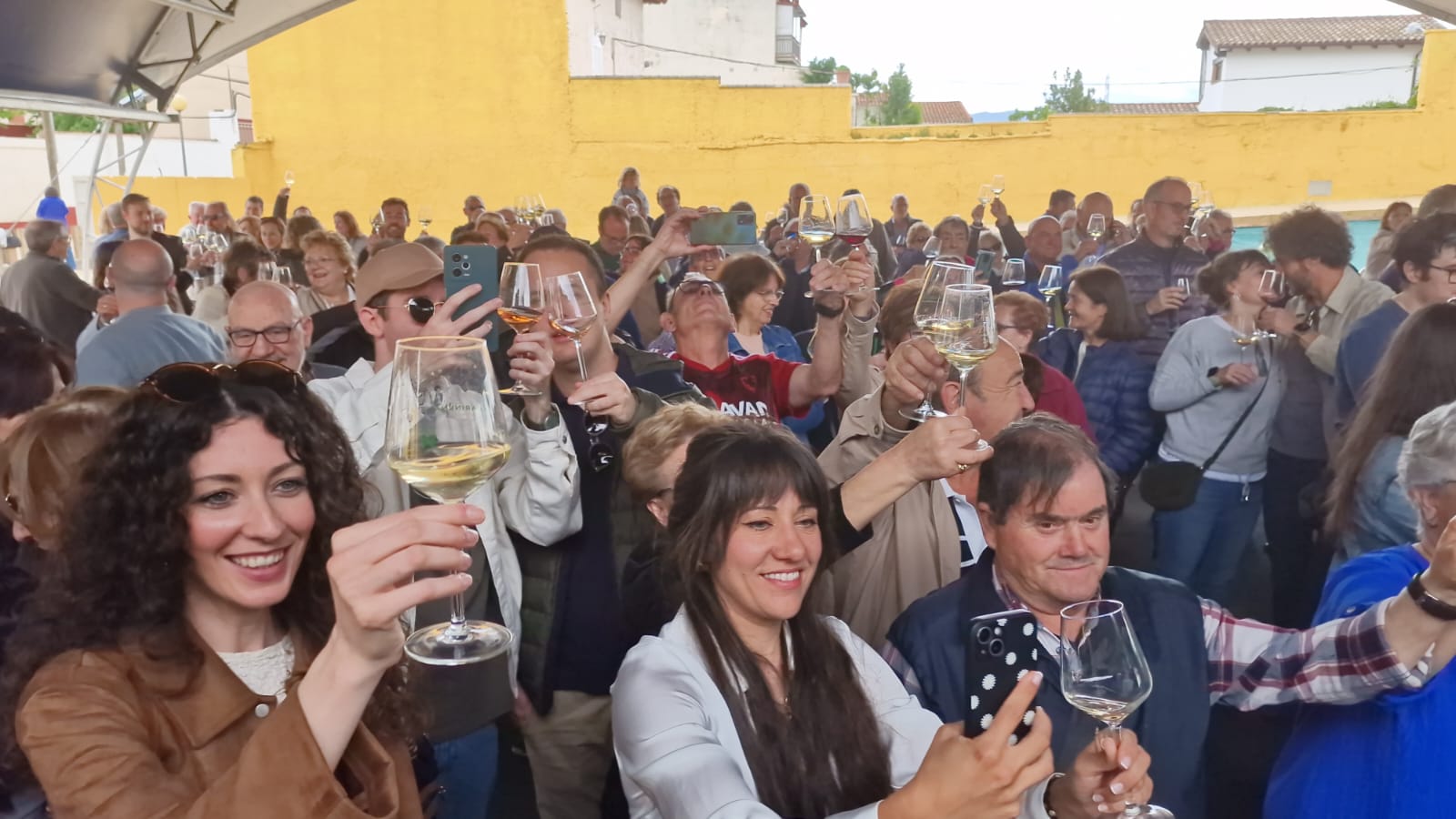 Brindis del Dia Vino D.O. en la Denominacion de Origen Carinena FOTO ROSS LECCA MAASZOOM