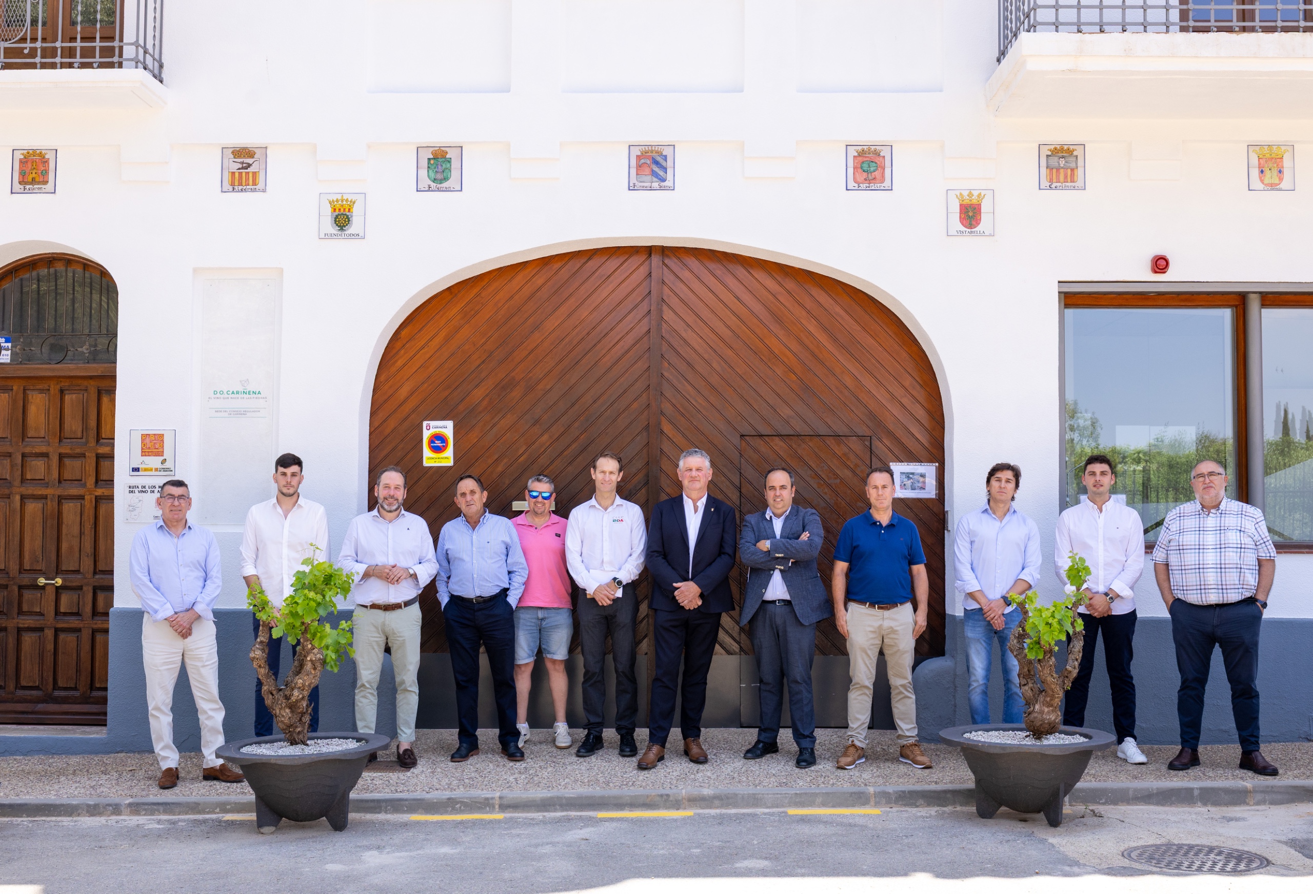 Integrantes del nuevo Pleno del Consejo Regulador de la D.O. Carinena