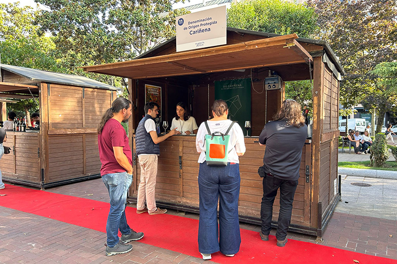 Los vinos de la D.O. Cariñena conquistan paladares en la II Feria Internacional del Vino Planeta Rioja de Logroño