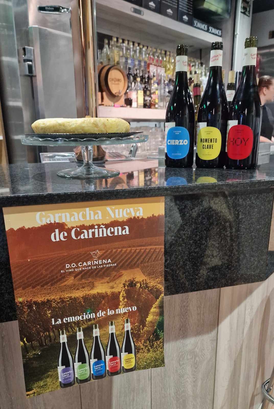 La Garnacha Nueva de Carinena maridara la VII Liga de la Tortilla FOTO Johanna Aznar D.O. Carinena 2