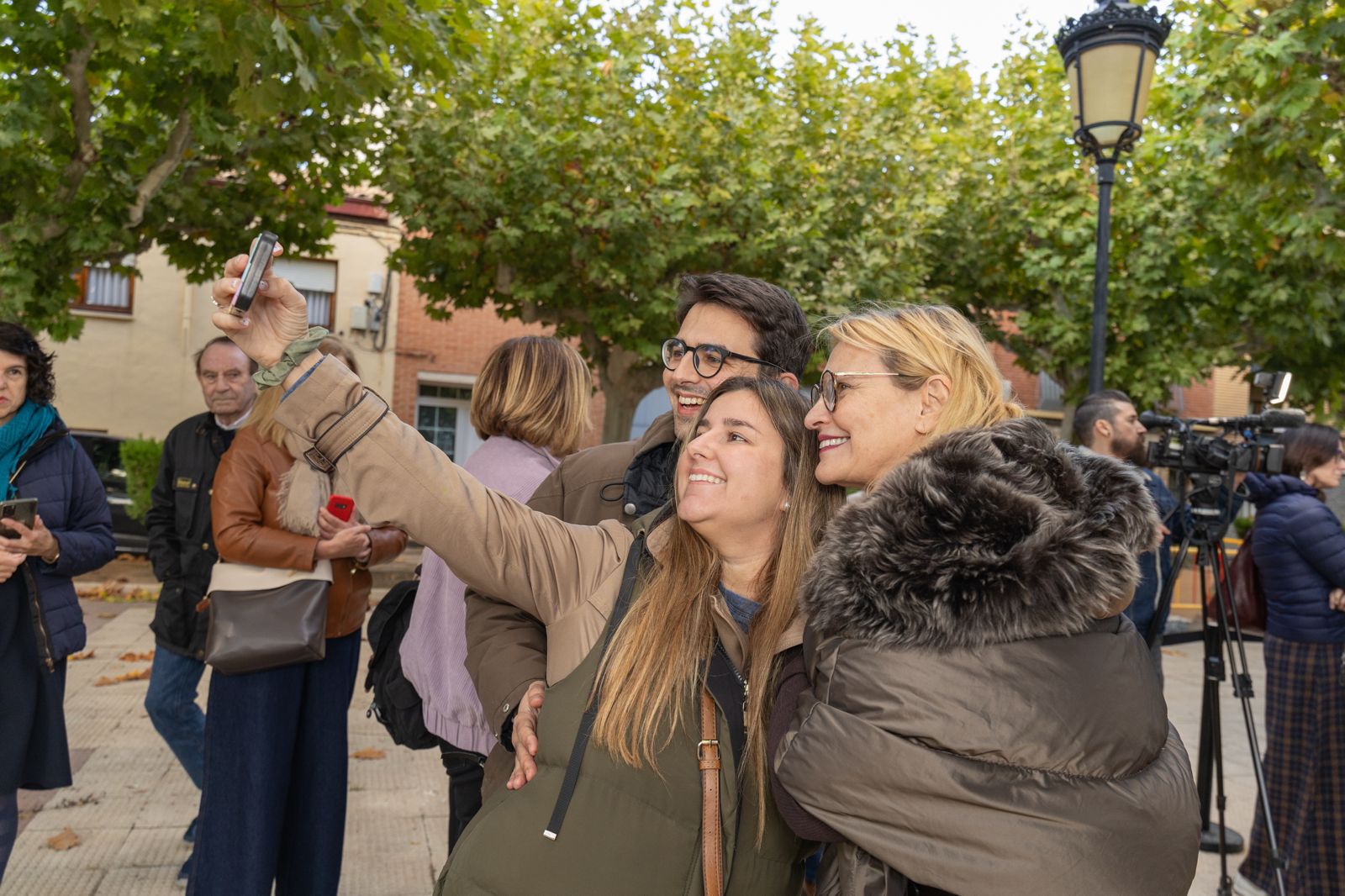 Ainhoa Arteta en el Paseo de las Estrellas de Carinena FOTO Ross Lecca D.O. CARINENA 6