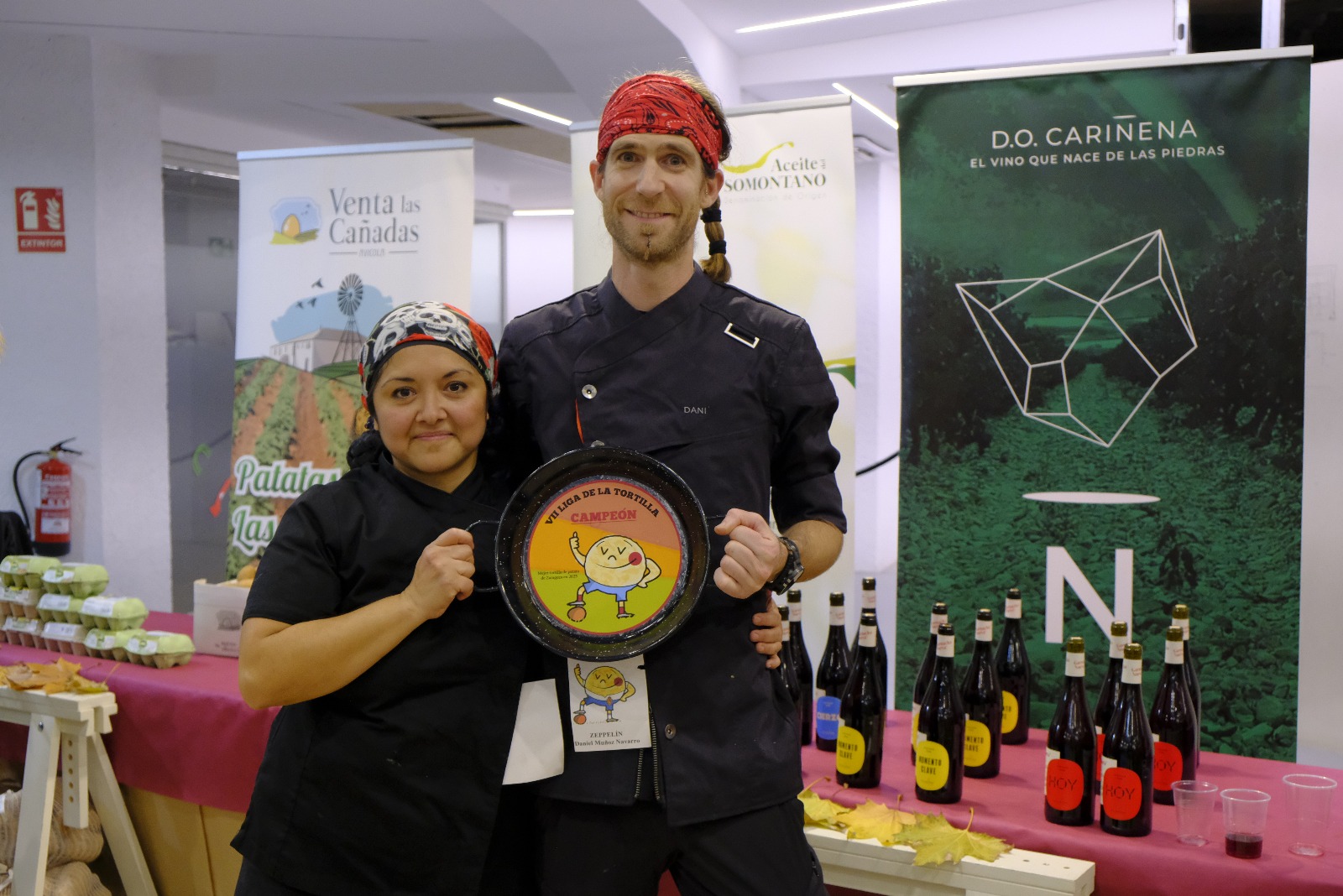 Zeppelin Café gana la VII Liga de la Tortilla de Zaragoza, patrocinada por la D.O. Cariñena