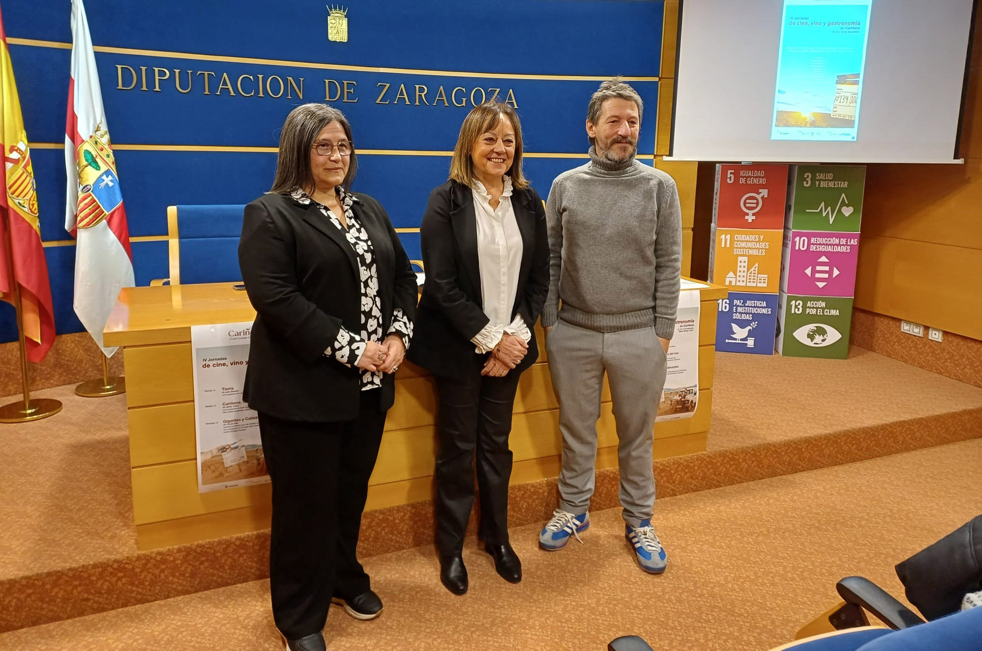 l Ayuntamiento de Cariñena organiza las IV Jornadas de Cine, Vino y Gastronomía dentro de la programación de Ciudad Europea del Vino
