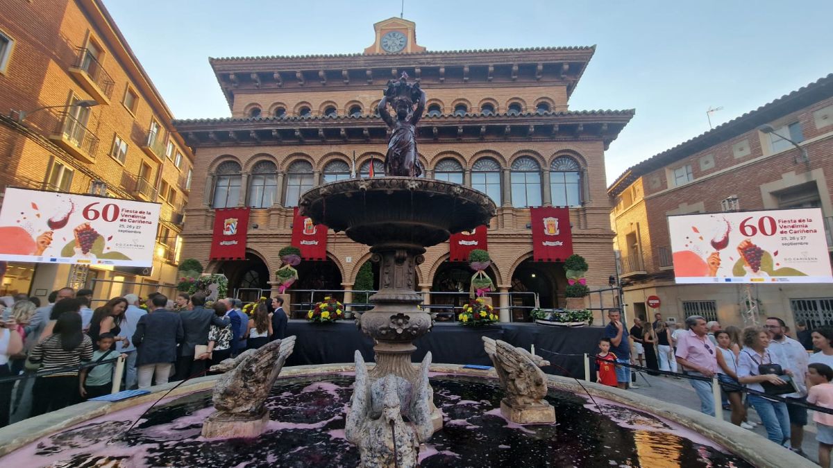 La D.O. Cariñena celebra con orgullo los 60 años de su Fiesta de la Vendimia, en una edición renovada para reivindicar su tradición y futuro